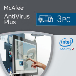 McAfee Antivirus Plus 2017 3 Urządzenia