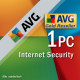 AVG Internet Security 1 PC 2018