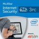 McAfee Internet Security 2017 3 PC licencja na rok