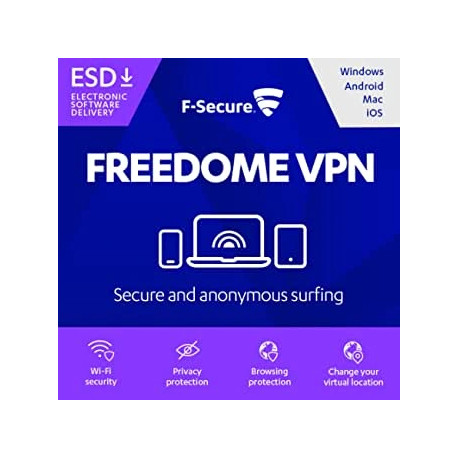 F-Secure Freedome VPN 3 stanowiska / 1 rok