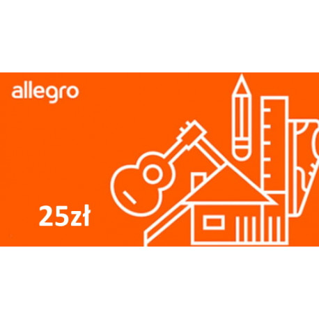 Kod podarunkowy Allegro 25zł