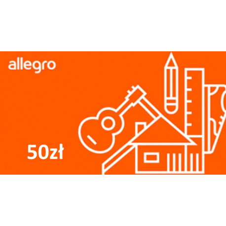 Kod podarunkowy Allegro 50zł